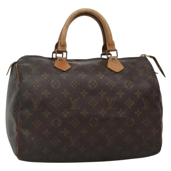 LOUIS VUITTON Monogram Speedy 30 Hand Bag M41526 LV Auth 137081 - Picture 1 of 16